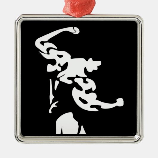 ボディビルオーナメント メタルオーナメント (正面)