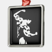 ボディビルオーナメント メタルオーナメント (左)