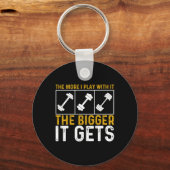 ボディビルジムトレーニング重量挙げ筋肉の取得 キーホルダー (正面)