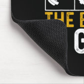 ボディビルジムトレーニング重量挙げ筋肉の取得 マウスパッド (コーナー)