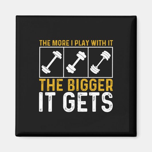 ボディビルジムトレーニング重量挙げ筋肉の取得 マグネット (正面)