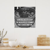 ボディビルジムトレーニング やる気を起こさせる ポスター (キッチン)