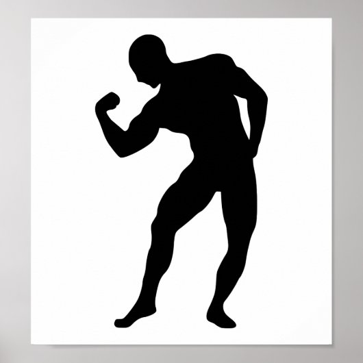 ボディビルジム ポスター (正面)