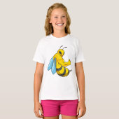 ボディビルダーとしてBee Tシャツ (正面フル)