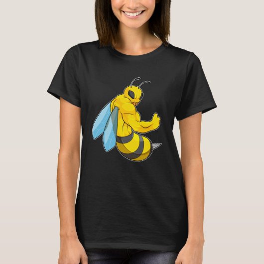 ボディビルダーとしてBee Tシャツ (正面)