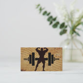 ボディビルダーの名刺 名刺 (スタンド正面)