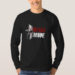 ボディビルダーウエイトリフタービーストジムトレーニングフィットネス Tシャツ