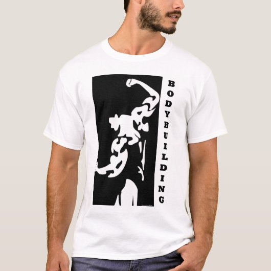 ボディビルディングシャツ Tシャツ (正面)