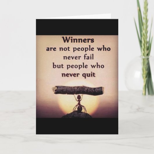 ボディビルフィットネスジムトレーニングモチベーション カード (正面)