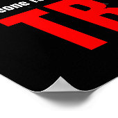 ボディビルフィットネス引用文成功ポスタープリント ポスター (角)