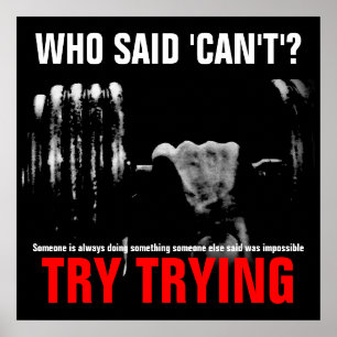 ボディビルフィットネス引用文成功ポスタープリント ポスター