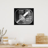 ボディビルポスター(引用文010) ポスター (キッチン)