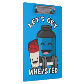 ボディビルユーモア – くちばしそう クリップボード (右)