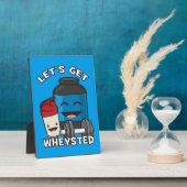 ボディビルユーモア – くちばしそう フォトプラーク (側面)