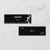 ボディビル名刺 スキニー名刺 (正面/裏面)