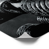 ボディビル感動的引用文4 ポスター (角)