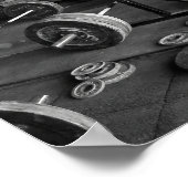 ボディビル感動的引用文 ポスター (角)