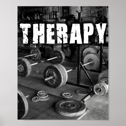 ボディビル感動的引用文 ポスター (正面)