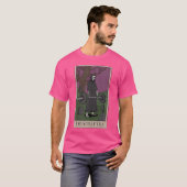 ボディビル揚重デッドリフター重量挙げ Tシャツ (正面フル)