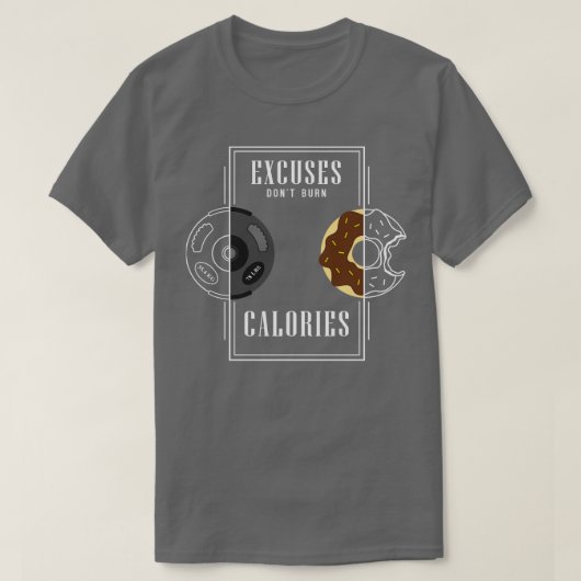 ボディビル栄養エクササイズ後 Tシャツ (デザイン正面)