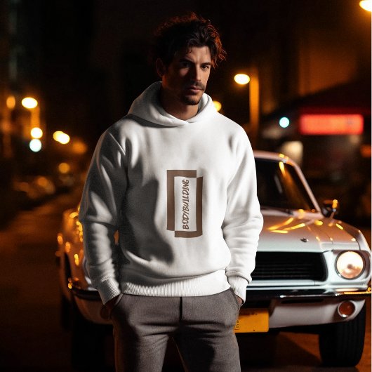 ボディビル趣味 パーカ