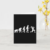 ボディビル進化おもしろいボディビルトレーニング カード (黄色い花)