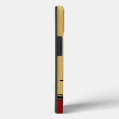 ボディビル重量挙げシルエットのパーソナライズ Case-Mate iPhoneケース (裏面 / 右)