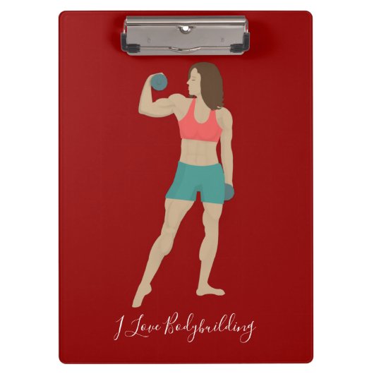 ボディビル クリップボード (正面)