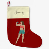 ボディビル スモールクリスマスストッキング (正面)