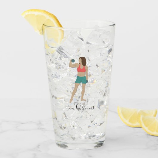 ボディビル タンブラーグラス (アイス正面)