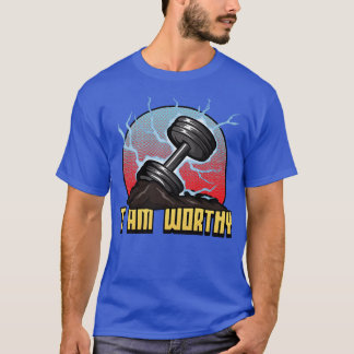 ボディビル（ダンベル3） Tシャツ