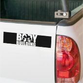 ボディビル バンパーステッカー (トラック上)