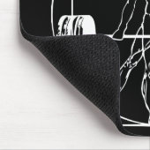 ボディビル – ビトルヴィアン・バーベルマン マウスパッド (コーナー)