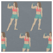 ボディビル ファブリック (クローズアップ)