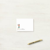 ボディビル ポストイット (デスク上)