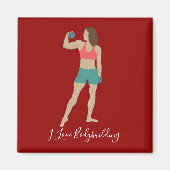 ボディビル マグネット (正面)