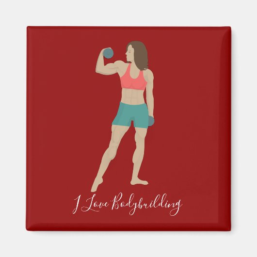 ボディビル マグネット (正面)