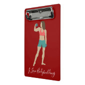 ボディビル ミニクリップボード (アングル2)