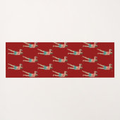 ボディビル ヨガマット (裏面(横))