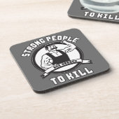 ボディビル – 強い人は殺すのが難しい コースター (左側)