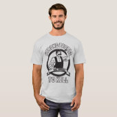 ボディビル – 強い人は殺すのが難しい Tシャツ (正面フル)