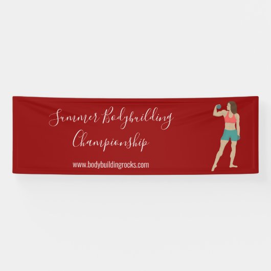 ボディビル 横断幕 (横)