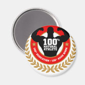 ボディビル.png マグネット (正面/裏面)