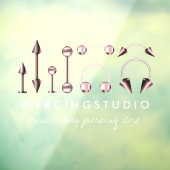 ボディピアス専門店ビジネス ウィンドウサイン (シート3)