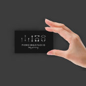 ボディピアス タトゥー 名刺