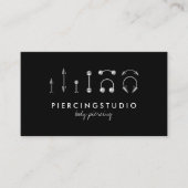 ボディピアス タトゥー 名刺 (正面)