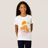 ボディボード女子 楽しい 海 誕生日 パーティー Tシャツ (正面フル)