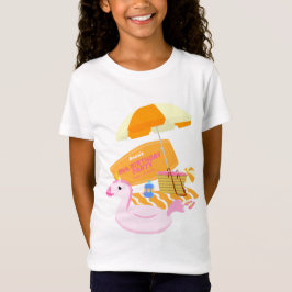 ボディボード女子 楽しい 海 誕生日 パーティー Tシャツ