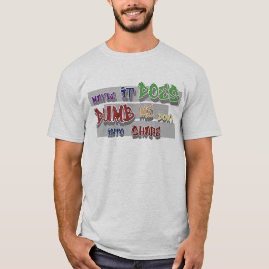 ボディメイクのために私を単純化 Tシャツ (正面)