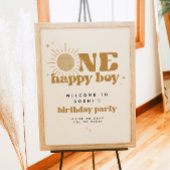 ボディワンハッピーボーイファーストトリップサンのまわりに誕生日 ポスター